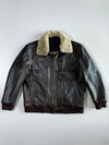 ARMA Jeans “Flying Squadron Defender No.45” Bomber(Furr Coller) Jacket (XL)