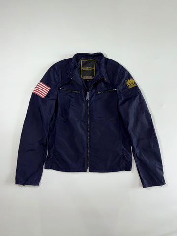 Ralph Lauren Denim & Supply Navy Moto Racer Jacket  (S/M)