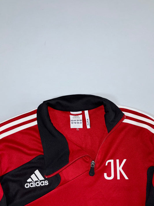 Adidas ClimaCool Red & Black Zip Training Top “JK” (L)