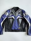 Richa Air Fit System Vintage Leather Motorcycle Racing Jacket (Paded)(XL)