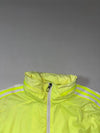 Adidas Neon Yellow Hooded Windbreaker (M)