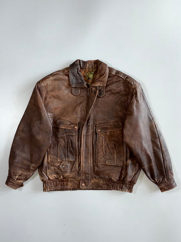 Premium Original Leather Jacket (XL)