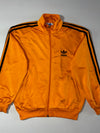 Vintage Adidas Track Jacket – Orange & Black  (S)