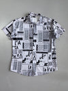 Nice Hike Herfa Apparel News Paper Shirt (M)