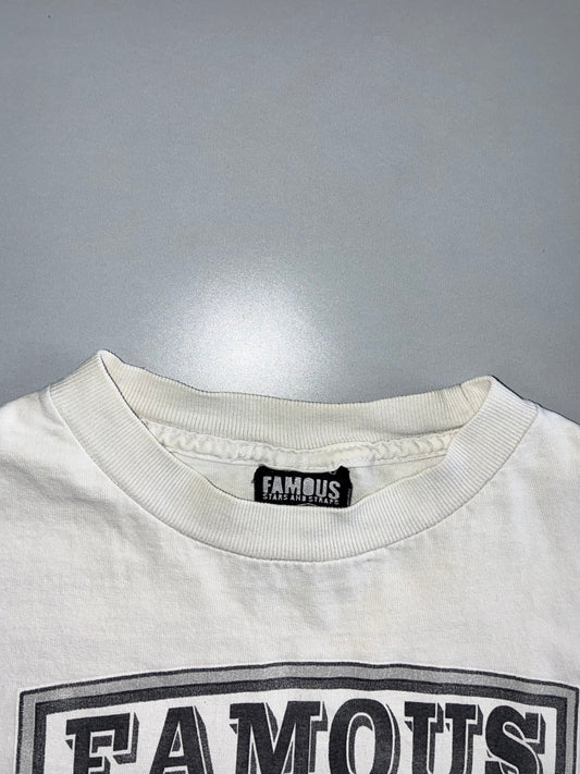 Famous Stars and Straps | “Bring The Noise” Graphic Tee White (S)