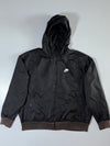 Nike Windrunner Hooded Track Jacket Black/Brown Trim (XL)