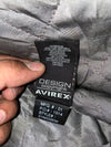 Vintage Avirex Racing Leather Bomber Jacket (5XL)