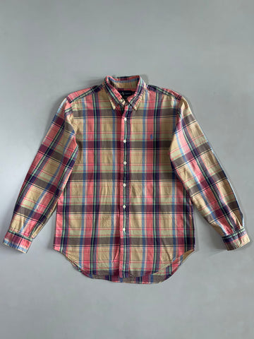 Ralph Lauren Multicolor Plaid Shirt (M/L)
