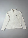 Vintage Fila White Fleece Zip-Up Jacket Women’s (M)