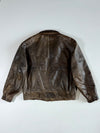 Vintage Premium Original Bomber Leather Jacket (XL)