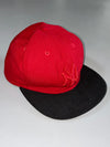 New Era NY Yankees Red/Black Fitted Cap (Adjustable)