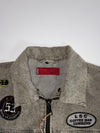Vintage Levi’s | Grey Patchwork Trucker Jacket RARE (M)