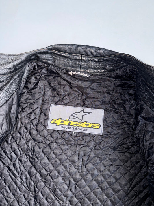 Alpinestars Iconic| Racing Ahead Pure Leather Jacket (PADDED) (M)