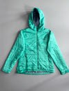Columbia Omni-Heat Mint Green Hooded Puffer Women's Jacket  (M)