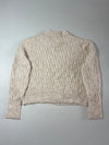 Polo Ralph Lauren Cream Cable Knit Cardigan V-Neck Button-Up Women’s (XL)
