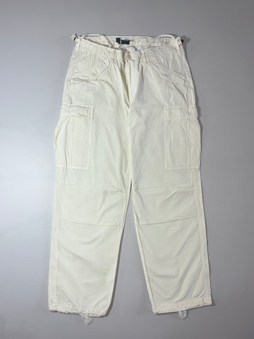 Polo Ralph Lauren Cream Cargo Pants (W:35) (L:43)
