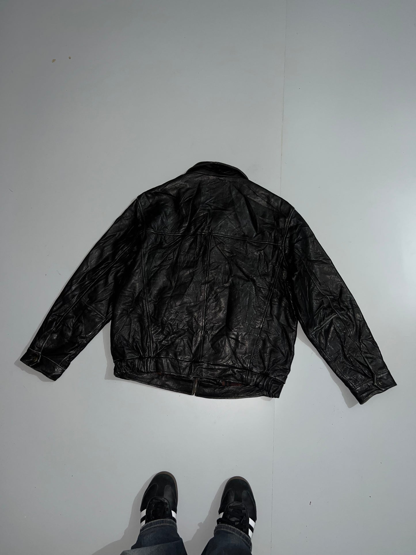 Zdockers Original Leather Jacket (XL/2XL)