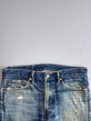 Levi’s Distressed Bleach-Splash Jeans (W:34) (L:40.5)