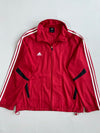 Vintage Adidas Three-Stripe Windbreaker Track Jacket (L/Xl)