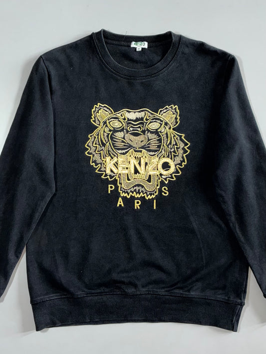 Kenzo | Paris Tiger Crewneck Black | (S/M)