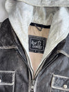Super Premium Original Pure Leather Jacket with Detachable Cap (XL)
