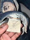 Vintage Oniarai Japanese Tattoo Art Denim Jeans (W:32 |L:41)