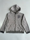 Oni Demon Graphic Zip-Up Hoodie (XL)