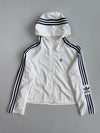 Adidas Originals 3-Stripe Hooded Windbreaker Women’s ((M)