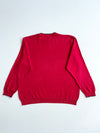 Chaps Red Cotton Knit Crewneck Sweater – (2XL)