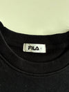 Fila Black Colorblock Sleeve Crewneck Sweatshirt – (XL)