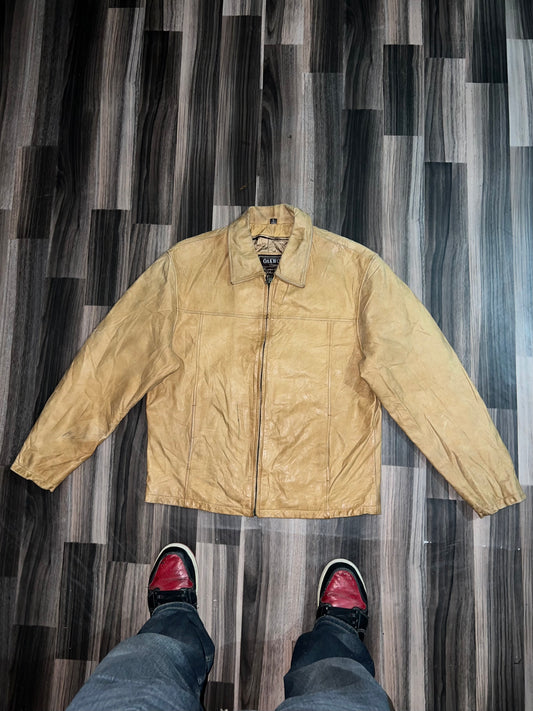 ZPremium Minimal Leather Jacket (M/L)