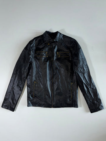 American Rag Cie Black Leather Jacket (M)