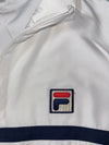 Fila | White Colorblock Full-Zip Track Jacket | (S)
