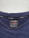Vintage 90s FUBU Jeans Company Embroidered Long Sleeve Tee – Navy/Yellow (2XL/3XL)