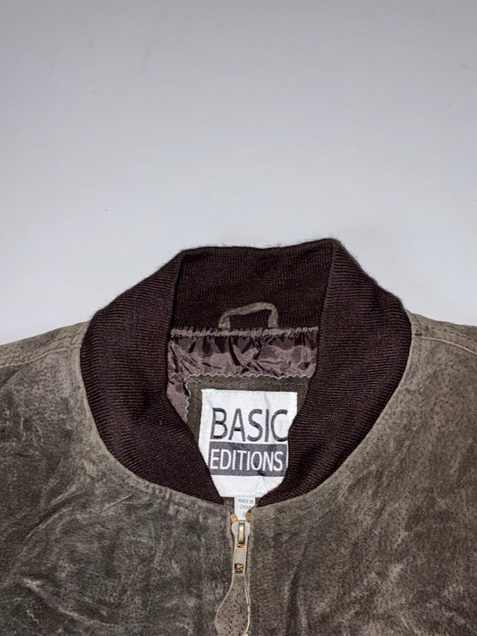 Super Premium Original Suede Leather Jacket (Xl)