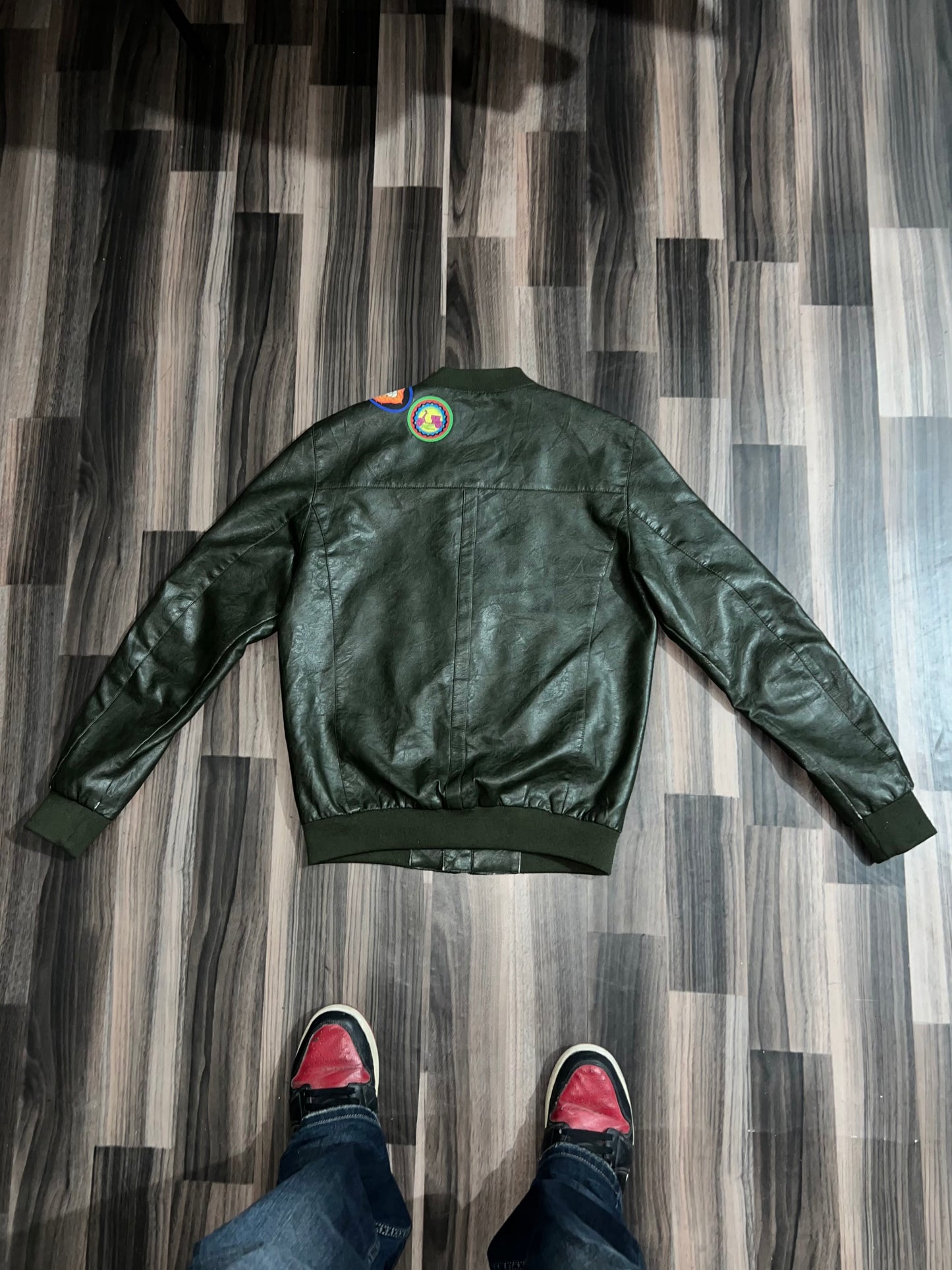 ZSUPER premium Green leather(BOGO) S/M
