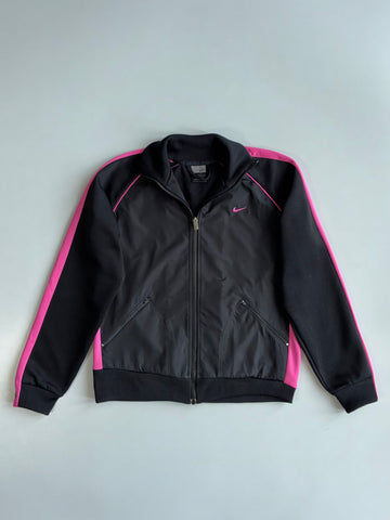 Nike Vintage Swoosh Track Jacket | Black/Pink (XS)