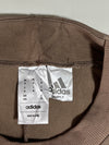 Adidas Brown Sample Sweatshirt  Minimal Logo, (2XL)