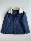 GAP Navy Sherpa Collar Padded Work Jacket (M)