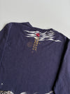Big Train Osaka Japanese Tiger Souvenir Long Sleeve – Navy (2XL)