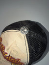 ZEd Hardy 67 Panther Rhinestone Trucker Embroidered Cap (Adjustable Fit) m