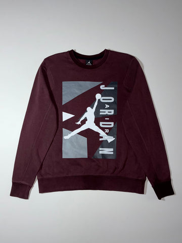 Jordan | Maroon Graphic Crewneck (2XL)
