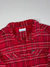 Columbia Omni-Wick Plaid Flannel Shirt - Red (L)