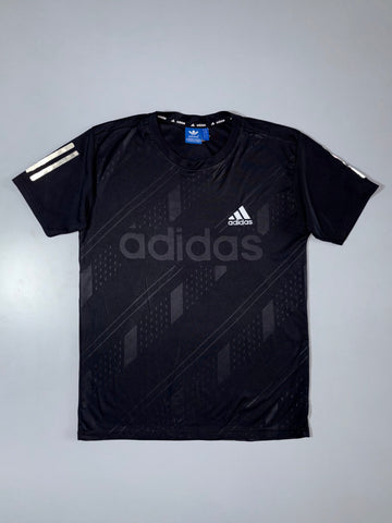 Adidas Reflective Logo Sport Tee Black  (S)