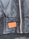 Vintage Polo Ralph Lauren Black Puffer Bomber Jacket (XL)