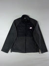 New Balance Hybrid Quilted Panel Fleece Zip Jacket Black  (XL)