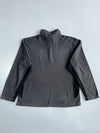The North Face Grey 1/4 Zip Fleece Pullover | Lightweight Outdoor Jacket (XL)
