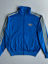 Adidas | Firebird Track Jacket Blue Gold | (M)