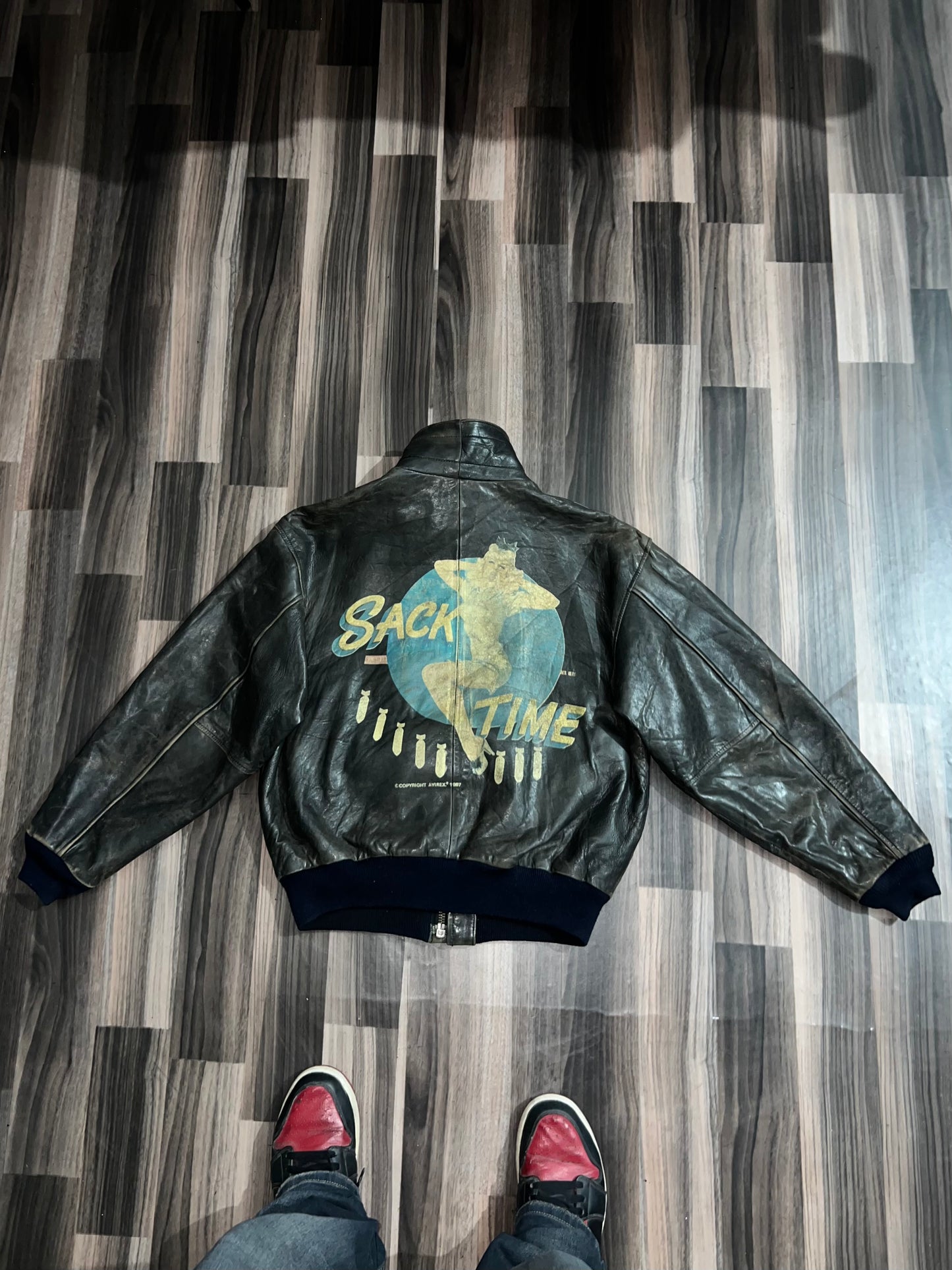 Avirex Lmt ED. Learher OG(RARE) BOGO S/M