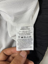 Nike Black & White Colorblock Hooded Windbreaker (XL)